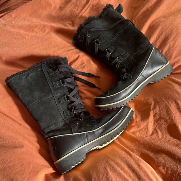 Women’s Sorel Tivoli High II Waterproof Winter Rain Mid Calf Snow Boots … - Picture 3 of 8